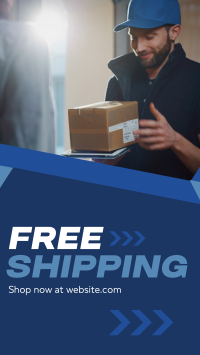 Limited Free Shipping Promo Instagram Story