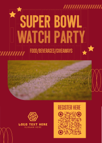 Super Bowl Sport Flyer