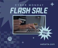 Cyber Flash Sale Facebook Post