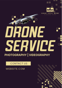 Drone Camera Service Flyer Design