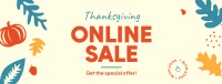 Thanksgiving Online Sale Facebook Cover Design