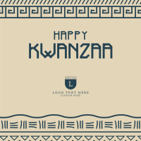 Kwanzaa Engraving Linkedin Post