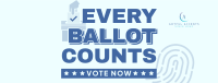 Every Ballot Counts Facebook Cover