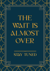 Stay Tuned Art Deco Flyer