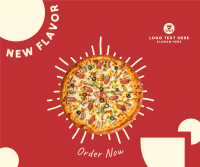 Delicious Pizza Promotion Facebook Post