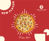 Delicious Pizza Promotion Facebook Post