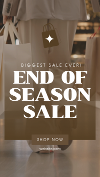 End of Season Shopping YouTube Short