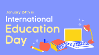 Cute Education Day Video