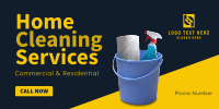 Cleaning Service Twitter Post