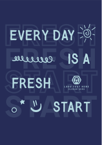 Fresh Start Quote Flyer