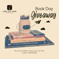 Book Giveaway Instagram Post