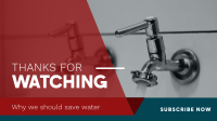 Saving Water YouTube Video Design