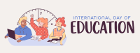 Students International Education Day Facebook Cover
