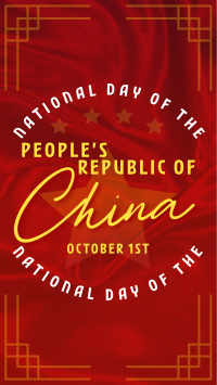 Generic National Day China Facebook Story