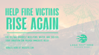 Fire Victims Donation Animation