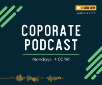 Corporate Podcast Facebook Post