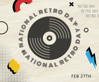 Disco Retro Day Facebook Post