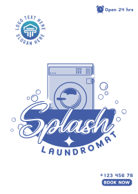 Splash Laundromat Poster