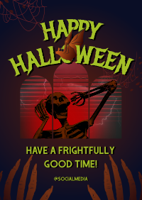 Halloween Greeting Poster