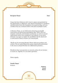 Lawyer Letterhead example 1