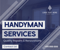 Handyman Services Facebook Post