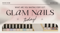 Elegant Nail Salon Facebook Event Cover