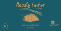 Beauty Lashes Facebook Ad