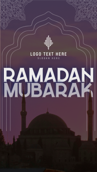 Traditional Ramadan Greeting Video