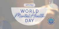 World Mental Health Day Twitter Post example 1