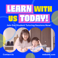 Tutoring Sessions Instagram Post Image Preview