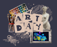 Art Day Collage Facebook Post Image Preview