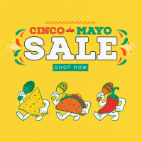 Cinco De Mayo Mascot Sale Linkedin Post