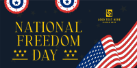 Freedom Day Celebration Twitter Post