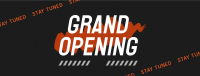 Grand Opening Modern Facebook Cover Image Preview