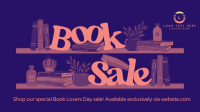Library Books Animation