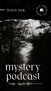 Dark Mysteries Facebook Story