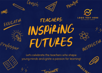 Teachers Educators Day Postcard