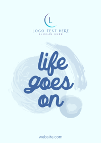 Life goes on Poster