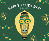 African Mask Facebook Post Image Preview