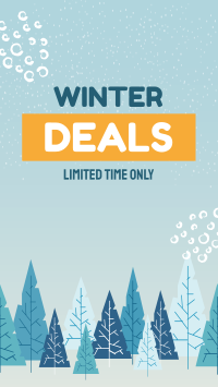 Winter Deals Instagram Story