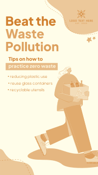 Beat Waste Pollution Instagram Reel Image Preview
