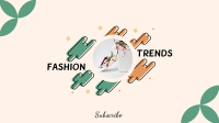 Fashion Trends Recommendations YouTube Banner