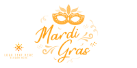 Let's Celebrate Mardi Gras Twitter Post