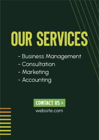 Business Services Poster