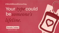 Life Blood Donation Animation