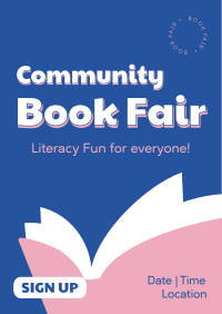 Community Book Fair Flyer