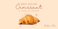 French Croissant Bestseller Twitter Post