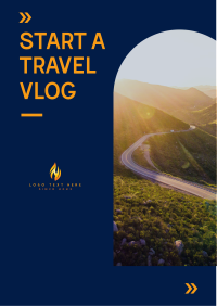 Travel Vlog Flyer