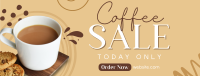 Delicious Morning Coffee Facebook Cover Image Preview