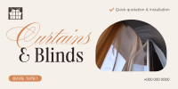 High Quality Curtains & Blinds Twitter Post